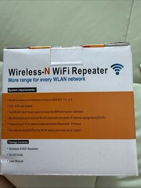 WiFi Repeater Wireless-N 300Mbps Range Extender Signal Booster